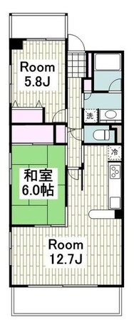 CASSIA横濱ガーデン山の物件間取画像